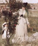Berthe Morisot Detail of Hide and seek Spain oil painting artist